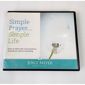 Joyce Meyer Simple Prayer... Simple Life 4CD set ‎ Christian inspirational